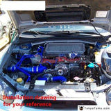 Racing Silicone Turbo Intercooler Radiator Hose Kit For Honda Accord Ex Lx F20 90-93 (2Pcs)