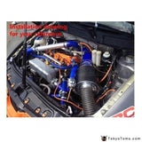 Racing Silicone Turbo Intercooler Radiator Hose Kit For Mazda 3 Series Mzr 04-07 (2Pcs)