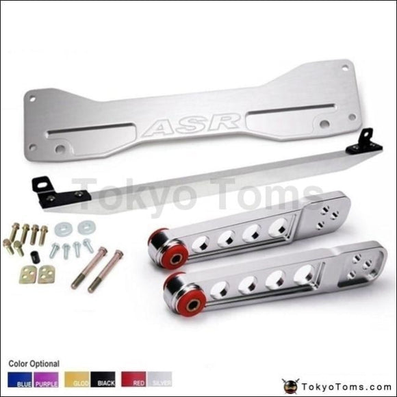 Rear Subframe Brace+Tie Bar+Rear Lower Control Arm For Honda Civic Si 01-05 Es Em Ep3 Suspensions