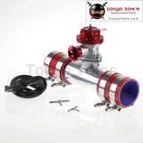 Red 30Psi Ts Bov Turbo +2.75" 70*150mm Flange Pipe + 2 * Red Silicone Hoses+ 4*Clamps