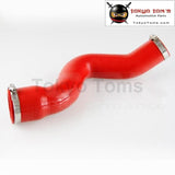 Silicone Hose Red+ For Audi A4 1.8T Turbo B6 Quattro 2002-2006 Intercooler +Two Clamps