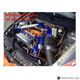 Silicone Intercooler Turbo Radiator Hose Kit For Honda Civic D15 D16 Eg Ek 1.6L 92-00 (2Pcs)