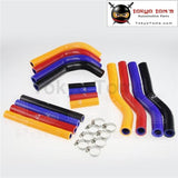 Silicone Radiator Coolant Hose +Clamps  For Suzuki Rm125 Rm 125 2001-2008 02 03 04 05 Red