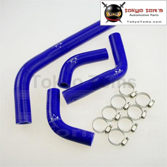 Silicone Radiator Hose Kit For Suzuki Rm250 2001-2008 01 02 03 04 + Clamps Blue