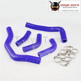 Silicone Radiator Silicon Hose For Honda Crf450 Crf450R 06 07 08 09+ Clamps Bl