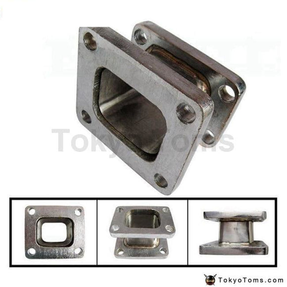 Stainless Steel 304 T3 To T4 Turbo Charger Manifold Flange Adapter Conversion Parts