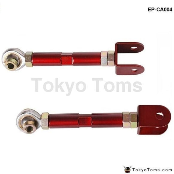 Stainless Steel Rear Traction Control Rods / Arms For Nissan 89-98 240Sx S13/s14 300Zx (Red)