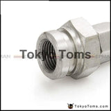 Stainless Steel Straight Brake Swivel Hose Ends Fittings - 2Pcs/lot An -3 To M10X1.0 Brakes