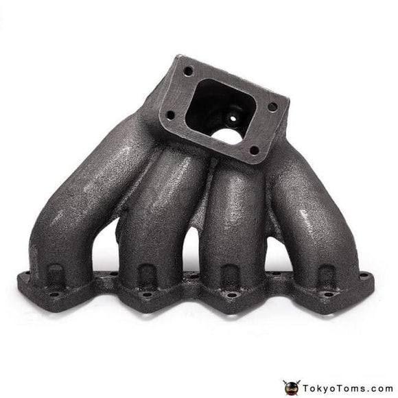 T3 Top Mount Cast Iron Turbo Manifold With 38Mm Wastegate Port For Honda Civic B16 B18 B-Series