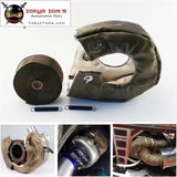 Titanium T6 Turbo Heat Shield Blanket Cover +30Ft Downpipe Header Wrap Tape T 6 - Tokyo Tom's