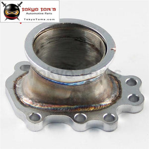To T25 T28 Gt25 Gt28 2.5 63Mm V-Band Clamp Flange Turbo Dump Pipe Adapter