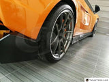 Car-Styling New Arrival Auto Accessories Carbon Fiber Side Skirts 2Pcs Fit For 2008-2012 Gallardo LP570-4 ST Style Side Skirt 
