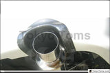 Car-Styling Carbon Fiber Rear Bumper Exhaust Heatshield Fit For 2003-2007 Evolution EVO 8 EVO 9 USDM OEM Exhaust Heatshield