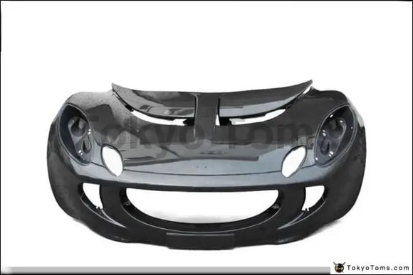 Car-Styling Dry Carbon Fiber Front Bumper Front Bar Fit For 2001-2007 Lotus Elise S2 OEM Style Front Bumper Clamshell 