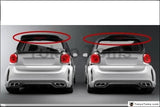 Car-Styling FRP Fiber Glass Rear Roof Spiler Fit For 2015-2017 Smart Fortwo C453 & Forfour W453 AMG Style Roof Spoiler Wing 