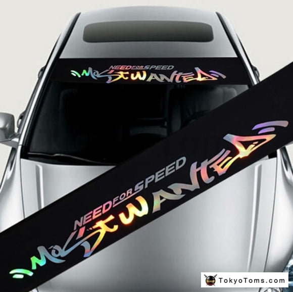 Need For Speed Most Wanted Window Banner - Tokyo Tom's