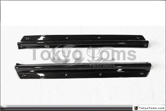 Carbon Fiber Door Sill Step Panel Fit For Mazda RX7 FC3S 