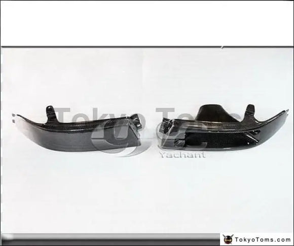Carbon Fiber Headlight Air Intake Replacement Fit For 1998-2000 Mitsubishi Evolution EVO 5-6 