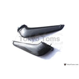 Carbon Fiber Wing Flaps Fit For 2010-2014 Ferrari F458 Italia Coupe & Spider D Style Front Bumper Wing Flaps - Tokyo Tom's