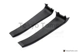 Car-Styling Dry Carbon Fiber Matte Finish Interior Trim Door Sill Plate 2Pcs Fit For 2008-2011 Lotus Exige S2 Elise S2 Door Sill