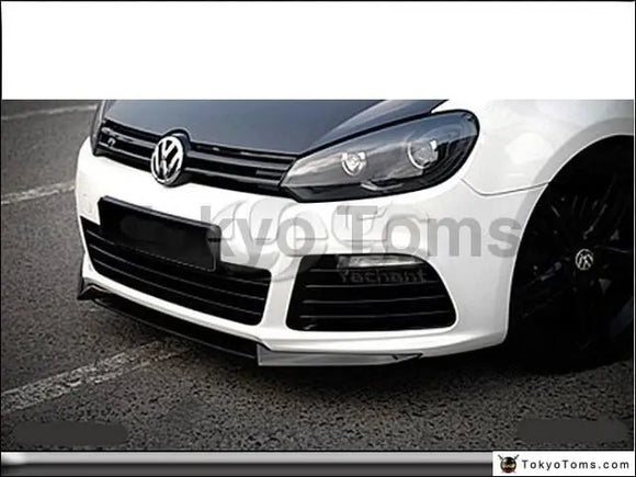 Carbon Fiber OSR Style Front Lip (3pcs) Fit For Volkswagen VW Golf 6 MK6 R20