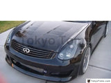 Car-Styling Carbon Fiber Front Hood Fit For 2003-2007 Infiniti G35 2D Coupe TS Style Hood Bonnet