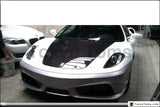 Car-Styling High Quality FRP Fiber Glass Bodykits Car Bumper Fit For 2004-2009 F430 Scuderia Style Front Bumper