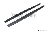 New Carbon Fiber Side Skirts Underboard Bodykit Fit For 2014-2017 F82 F83 M4 M P Style Side Step Skirt Extension Under Board
