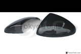 Carbon Fiber Mirror Cover Cap Case Fit For 2011-2014 Cayenne 958 Rearview Side Mirror Covers - Tokyo Tom's