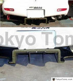 Car-Styling Fiber Glass FRP Rear Bumper Diffuser 5pcs Fit For 1992-1997 RX7 FD3S RE-Amemiya Pro Style Rear Diffuser with Blade 