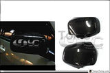 Car-Styling Carbon Fiber Side Mirror Caps 2Pcs Fit For 2001-2007 Mitsubishi Evolution EVO 7-9 EVO 7 EVO 8 EVO 9 Mirror Covers