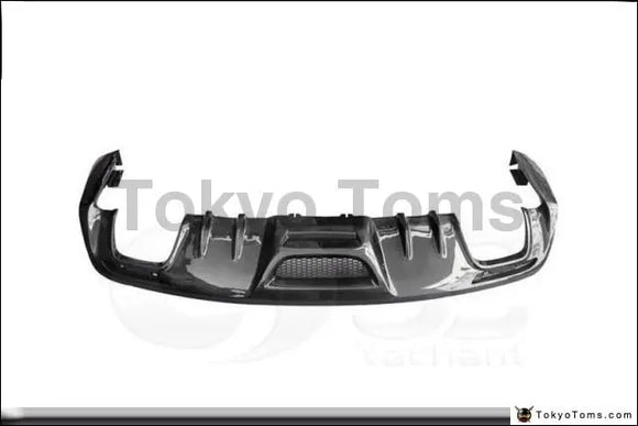 Car-Styling Carbon Fiber Rear Bumper Diffuser Fit For 2014-2016 Mustang Roush Style Rear Diffuser