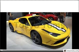 FRP Fiber Glass Body Kit Front Bar Bumper Fit For 2010-2014 F458 Italia Spider Speciale-Style Front Bumper - Tokyo Tom's