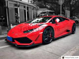 Car-Styling Carbon Fiber Side Skirts Fit For 14-17 Huracan LP610-4 & LP580-2 Coupe Spyder Revo RZ Style Side Skirts