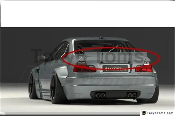 Car-Styling FRP Fiber Glass Trunk Spoiler Fit For 1998-2005 E46 M3 Coupe GP PD RB Style Body Kit Rear Spoiler Wing
