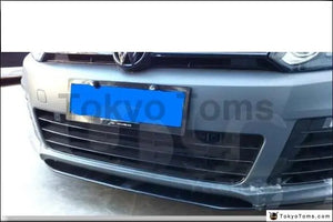 Carbon Fiber CF Front Lip Splitter Fit For 2010-2012 Golf R RZ Style Front Bumepr Lip Splitter 3 pcs - Tokyo Tom's