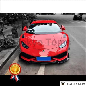 Carbon Fiber Body Kit Fit For 14-16 Huracan LP610-4 Revo RZ Style Body Kit Front Lip Side Skirts Rear Diffuser GT Wing Vents