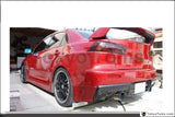 Car-Styling Carbon Fiber Body Kit Rear Bumper Lip Fit For 2008-2012 Lancer Evolution X EVO 10 EVO X OEM Style Rear Lip
