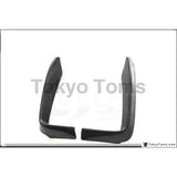 Carbon Fiber Front Canards Fit For 2014-2015 4 Series Gran Coupe F32 F33 F36 End.cc Style Front Bumper Canards Yachant