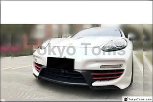 Car-Styling Portion Carbon Fiber Glass FRP Front Bar Bumper Fit For 2014-2016 Panamera 971 Caractere Style Front Bumper