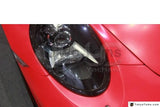 Car-Styling Carbon Fiber CF Eyelid Fit For 2012-2014 Porsche 911 991 Carrera & Carrera S GT3-RS Style Eye Lid Eye Brow 2 Pcs