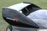 Car-Styling Full Carbon Fiber Rear Spoiler 2 Pcs Fit For 1995-2000 Mitsubishi FTO Version-R Style Rear Trunk Spoiler Wing