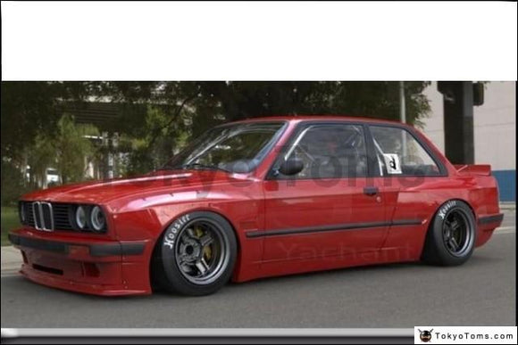 FRP Fiber Glass Front or Rear Fender Fit For 1984-1991 E30 Coupe GP PD RB Style Front or Rear Over Fender Flares