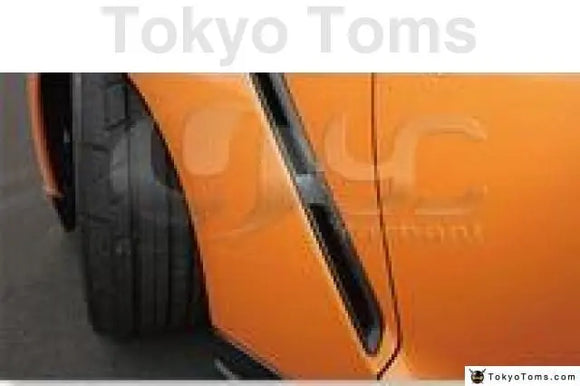Matte FInish Carbon Fiber OEM Front Fender Air Vents Duct A Pair CF Fit For 2008-2013 R35 GTR - Tokyo Tom's