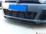 Carbon Fiber CF Front Lip Splitter Fit For 2010-2012 Golf R RZ Style Front Bumepr Lip Splitter 3 pcs - Tokyo Tom's