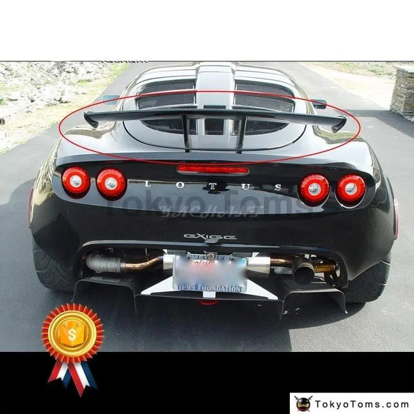 Car-Styling Auto Accessories Carbon Fiber Rear Trunk Spoiler Wing Fit For 2003-2009 Exige S2 OEM Style Rear Spoiler Wing