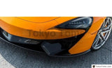Car-Styling Carbon Fiber Front Lip With Top Cover Fit For 2016-2017 570S OEM Style Front Bumper Lip & Top Cover