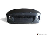 Car-Styling Carbon Fiber Rear Trunk Boot lid Fit For Fit For 2009-2011 E90 LCI CSL Style Trunk Boot Lid Tailgate
