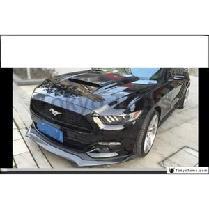 Car-Styling Auto Accessories FRP Fiber Glass Front Bumper Lip Fit For 2014-2016 Mustang Roush Style Front Lip