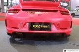 Fiber Glass FRP Body Kits Dual or Quad Exhaust Opening Fit For 12-14 Porsche 911 991 Carrera & Carrera S GT3-RS Style Bodykit